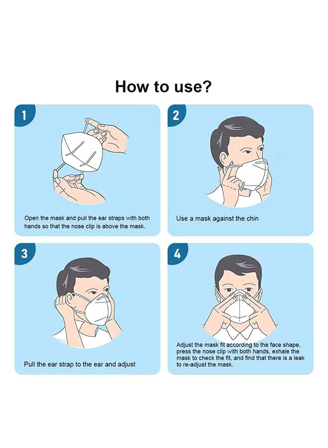 NIBEMINENT 4-Layered Disposable KN95 Face Mask - Image 4