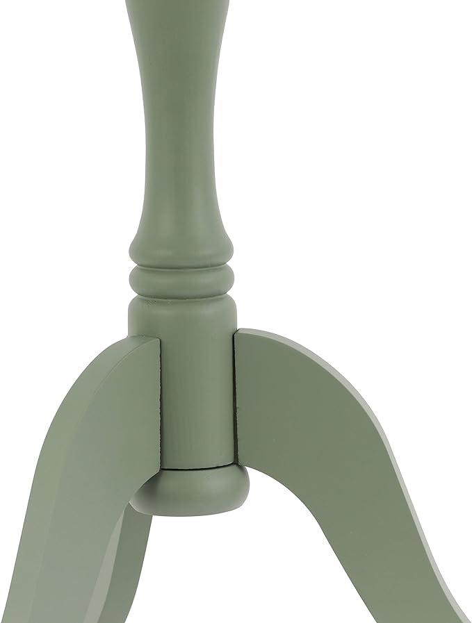 Decor Therapy Simplify Pedestal Accent Table, Olive Branch - Image 5