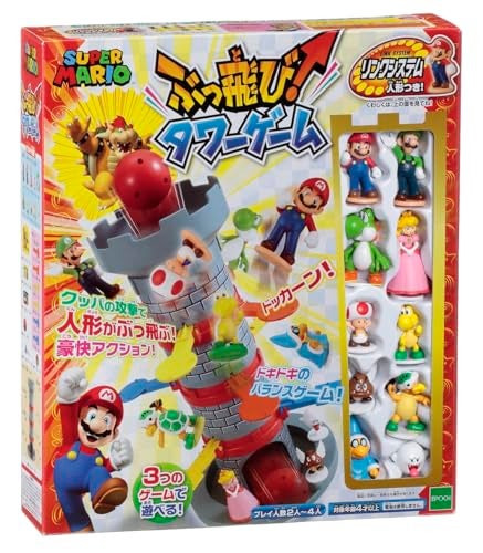 EPOCH Super Mario Balance Tower Game - Image 1