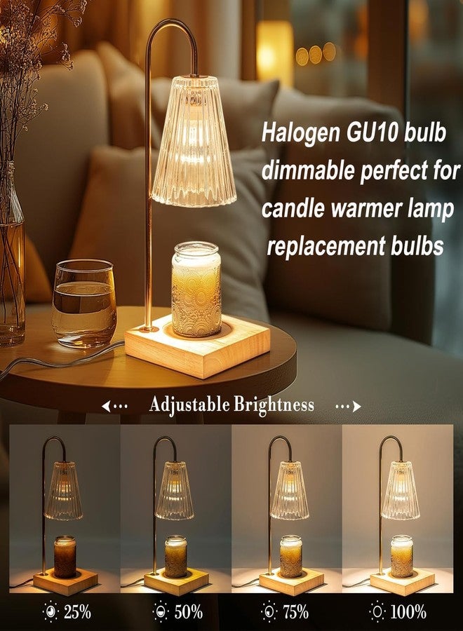 Vinaco GU10 Bulb, 6 Pack Halogen 120V 50W, Dimmable, MR16 GU10 Light Bulb with Long Lasting Lifespan, gu10+c for Track&Recessed Lighting, Gu10 Base Bulb, 50W MR16/FL/GU10, Warm White - Image 5