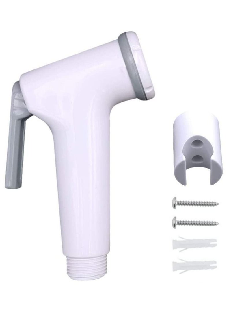 Uni flo Shattaf Head - White Bidet Sprayer for Toilet - Made in UAE  - Image 1