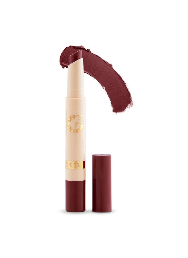 matt look - Mattlook Velvet Smooth Non Transfer Matte Lipstick|Long Lasting|Waterproof|Crayon Lipstick|Smudge Proof & Long Stay On Lip Color|One Swipe Application|Available In 30 Vibrant Shades-Cafe Frappe (2G) - Image 1