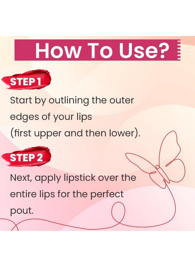 matt look - Mattlook Velvet Smooth Non Transfer Matte Lipstick|Long Lasting|Waterproof|Crayon Lipstick|Smudge Proof & Long Stay On Lip Color|One Swipe Application|Available In 30 Vibrant Shades-Cafe Frappe (2G) - Image 1
