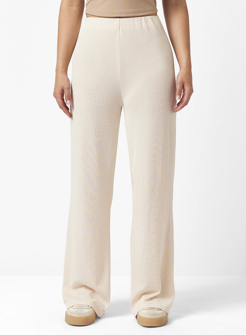 Ginger Basics Ribbed Straight Pants - Image 1