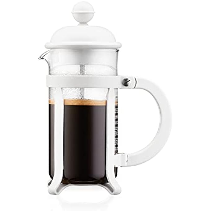 bodum Java French Press Coffee Maker White 035 Litre Bd 1903 913  1903 913 3 Cup - Image 1