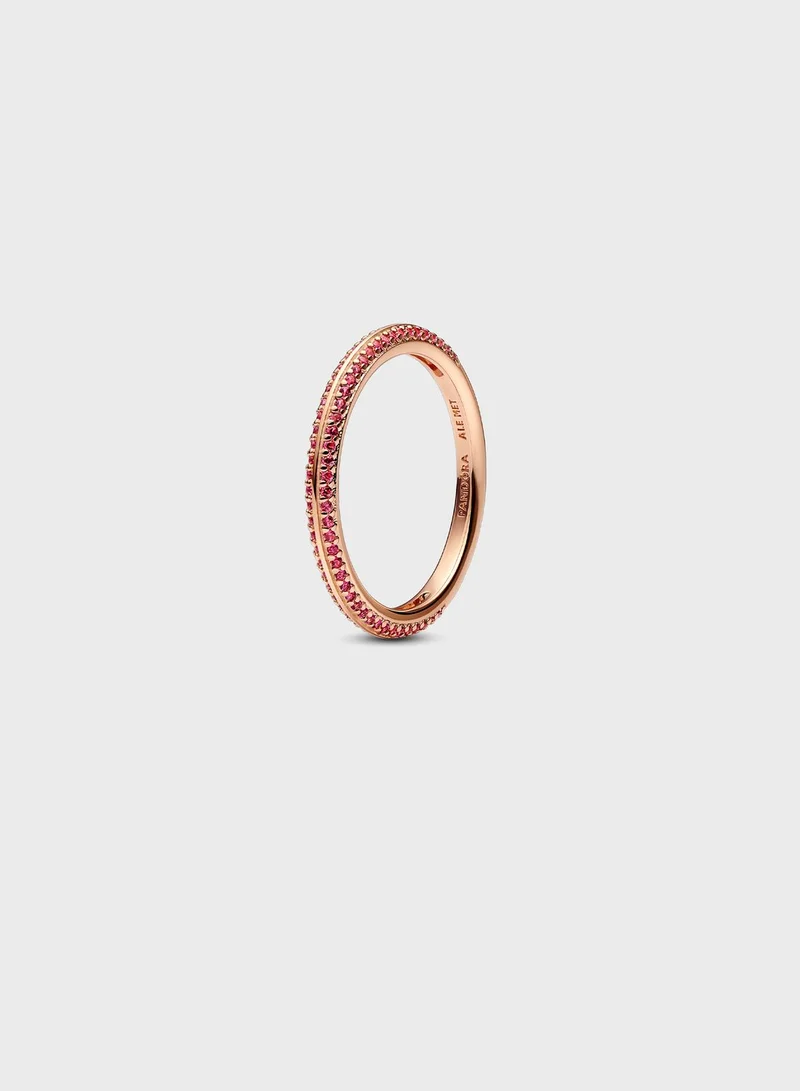 PANDORA Pandora Me Red PavÃ© Ring
