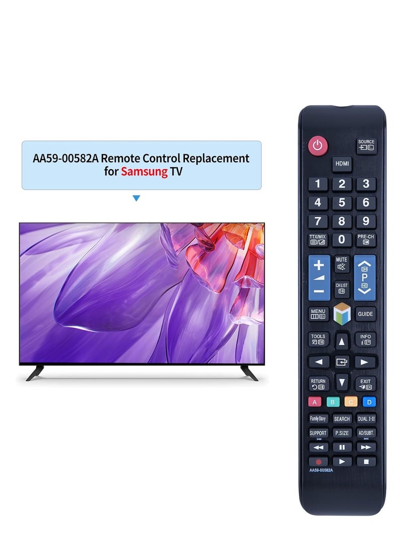 Replacement Remote Control for Samsung LCD/LED Smart TVs