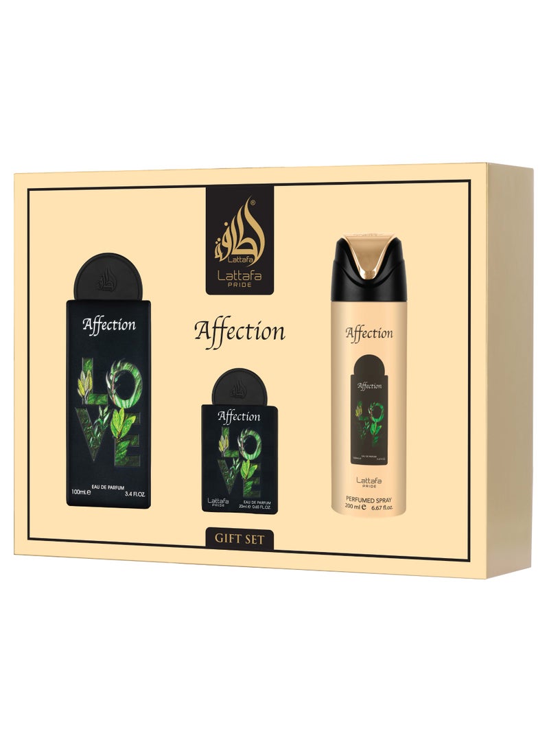Lattafa Pride 3 Piece Giftset - Affection