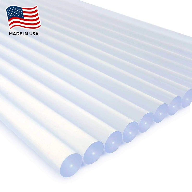 AdTech Hot Glue Sticks 10" Full Size, Clear, 24 Sticks - Image 2