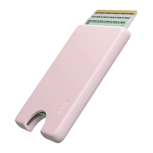 Casely MagWallet | Light Pink | Slim Wallet Card Holder | Compatible with MagSafe | Soft-Touch Hard Silicone | Holds Up to 3 Cards - Image 2