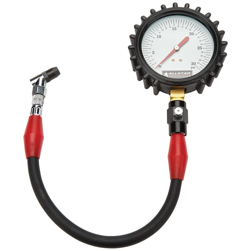 Allstar Performance ALL44047 4 Tire Pressure Gauge 030 PSI