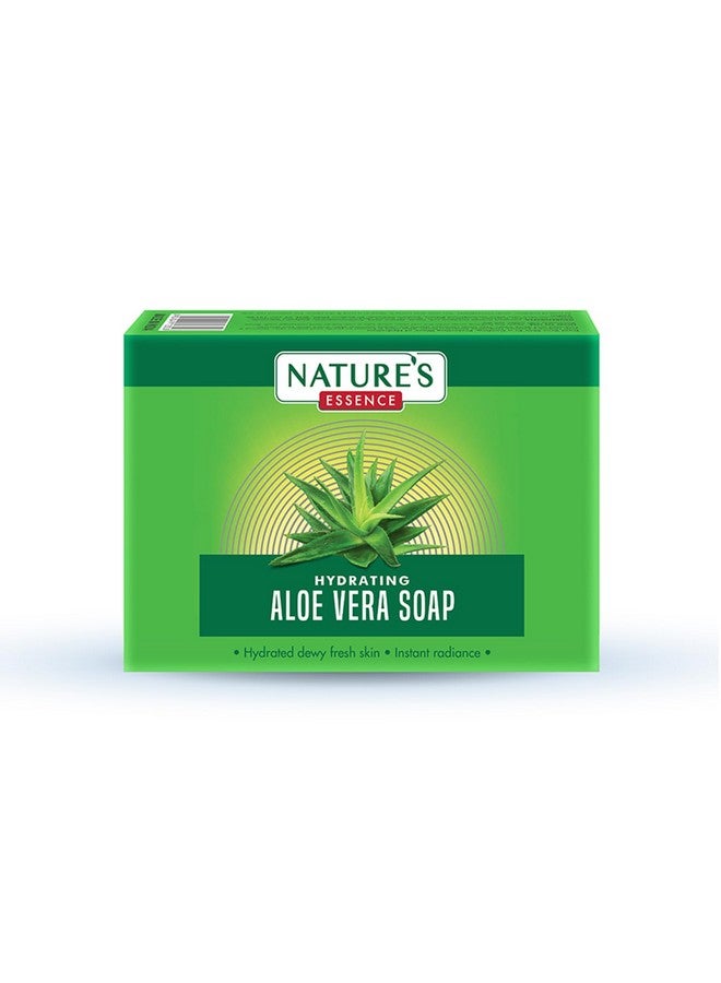 Nature's Essence Hydrating Aloe Vera Soap | Soap for Bath, 75g - Image 1