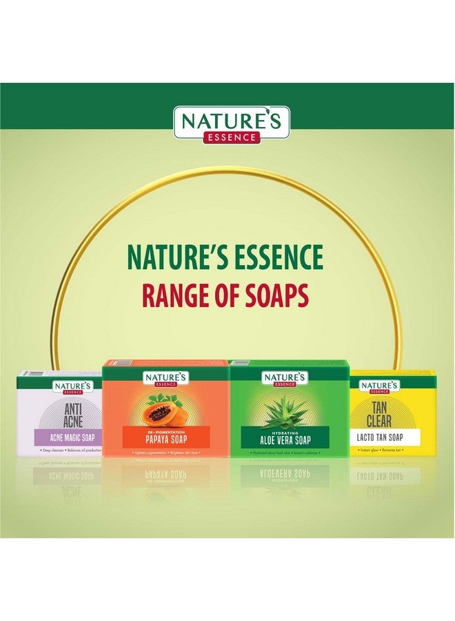 Nature's Essence Hydrating Aloe Vera Soap | Soap for Bath, 75g - Image 4