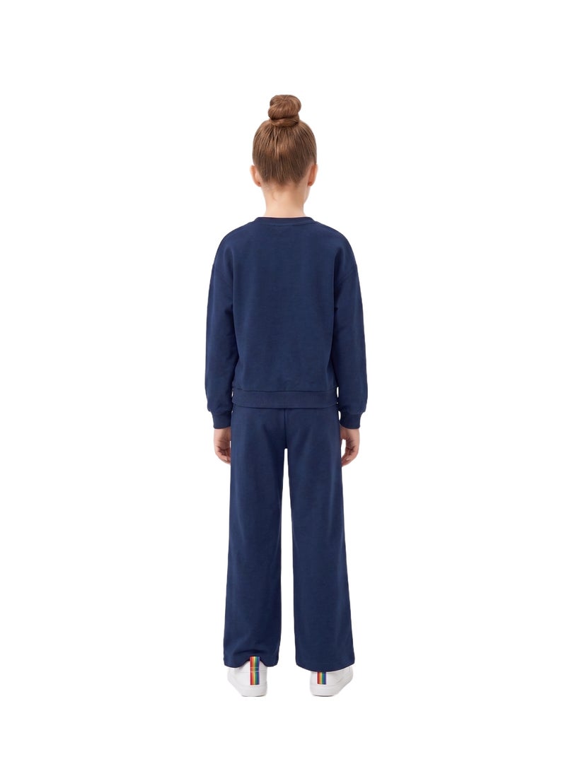 Bidani Sweetheart Cozy Lounge Set  - Dark Blue - Image 3