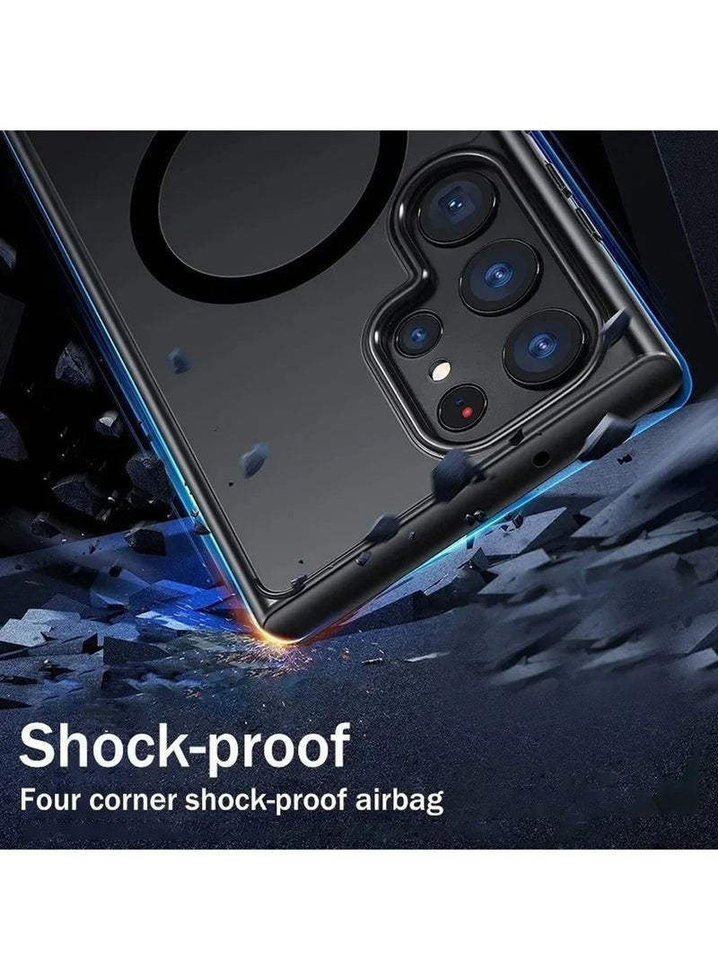 Samsung Galaxy S24 Ultra Case, MagSafe Compatible, Shock-absorbing and Scratch-resistant Design - Image 3