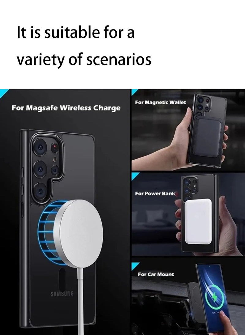 Samsung Galaxy S24 Ultra Case, MagSafe Compatible, Shock-absorbing and Scratch-resistant Design - Image 2