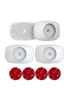 Safety Baby Gate Wall Protector Wall Saver For Pressure Mounted Gate Protect Walls/Baseboard/Stairs/Door Frame/Doorways Work On Pet & Dog Gates Easy To Install (White 4 Pack)