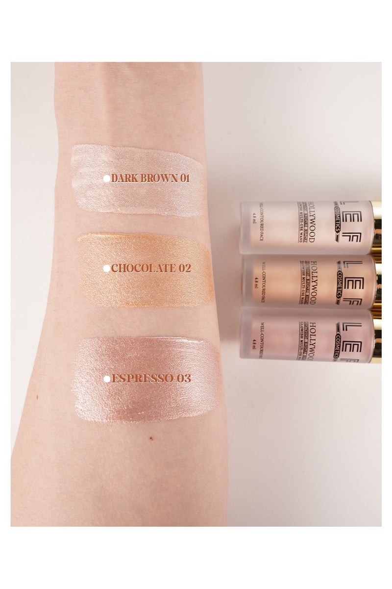 LEF COSMTICS LEF Hollywood Liquid Glow Multi use | SPOT GLOW 01 - Image 3