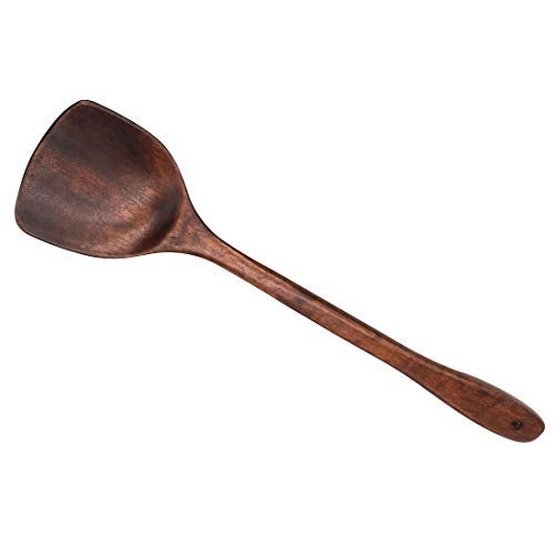 SUPIA Wooden Kitchen Utensils, Eco Friendly 16-Inch Long Wooden Cooking Spatula - Image 1