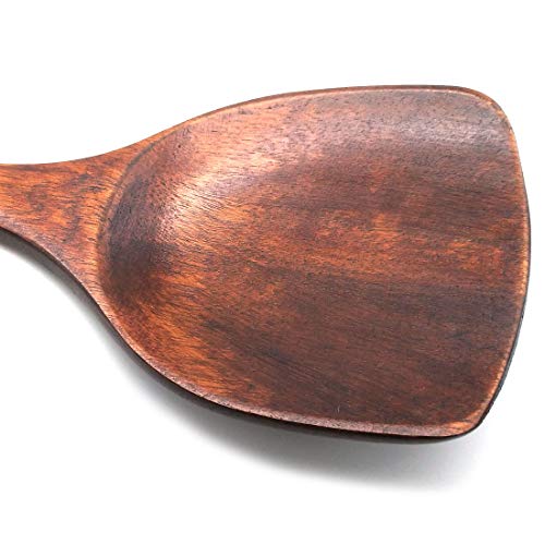 SUPIA Wooden Kitchen Utensils, Eco Friendly 16-Inch Long Wooden Cooking Spatula - Image 5