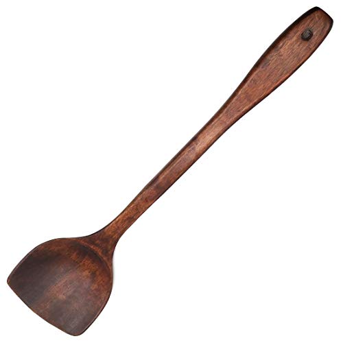 SUPIA Wooden Kitchen Utensils, Eco Friendly 16-Inch Long Wooden Cooking Spatula - Image 2