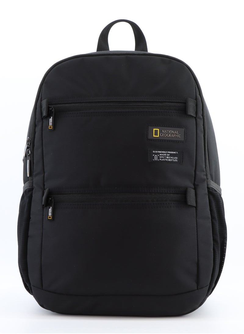 NATIONAL GEOGRAPHIC National Geographic Mutation Backpack Black, Durable Padded Laptop Tablet Bag For Men And Women, Lightweight Water Resistant Casual Business Outdoor Backpack  - Image 1