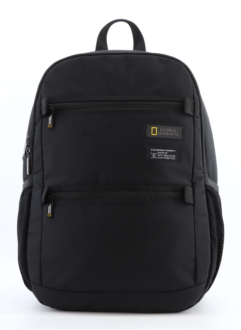 ناشيونال چيوغرافيك National Geographic Mutation Backpack Black, Durable Padded Laptop Tablet Bag For Men And Women, Lightweight Water Resistant Casual Business Outdoor Backpack