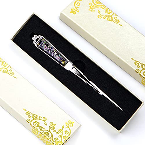 MICHELLE N LOGAN Envelope Opener Cutter Knife – 168mm Decorative Letter Opener for Envelopes, Boxes, Packages – Premium Rustproof Iron Letter Opener for Everybody – Anti-Fingerprint Treatment (Ten Longevity) - Image 4