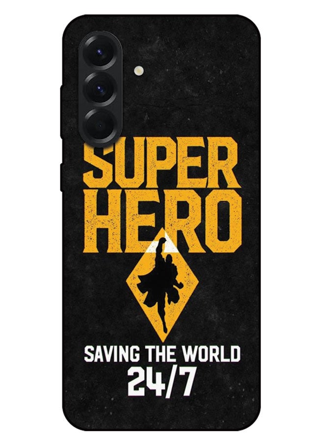 EYE CATCH Printed Protective Case Cover For Samsung Galaxy A36-  Super Hero Saving The World 24/7 - Image 1