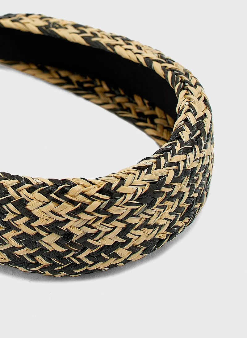 Ginger Raffia Headband