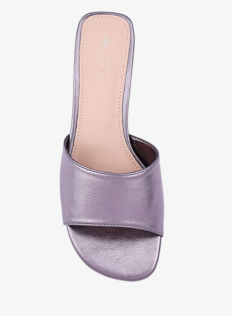 Cuple Elegant heel slippers designed for a chic look. - Image 3