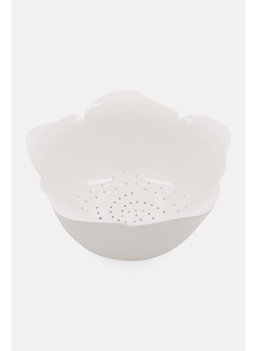 Zak Designs Colander 22cm, White  - Image 2