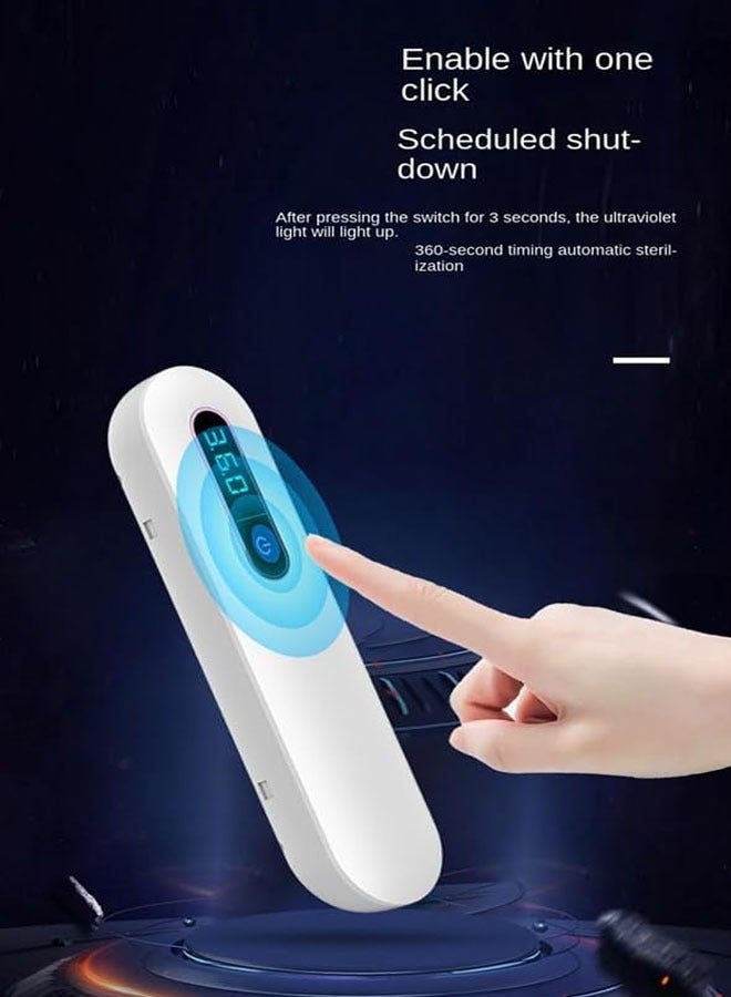 general Ultraviolet disinfection box multifunctional ultraviolet ozone disinfection machine mobile phone ultraviolet light makeup tool white is easy to install and easy to use - Image 4
