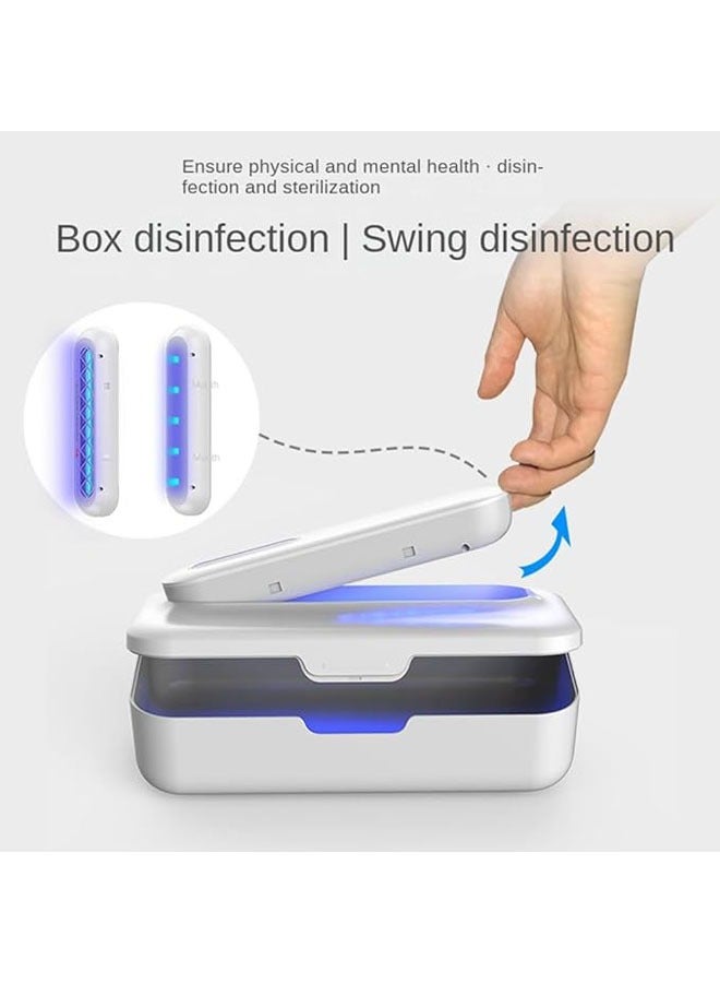 general Ultraviolet disinfection box multifunctional ultraviolet ozone disinfection machine mobile phone ultraviolet light makeup tool white is easy to install and easy to use - Image 2