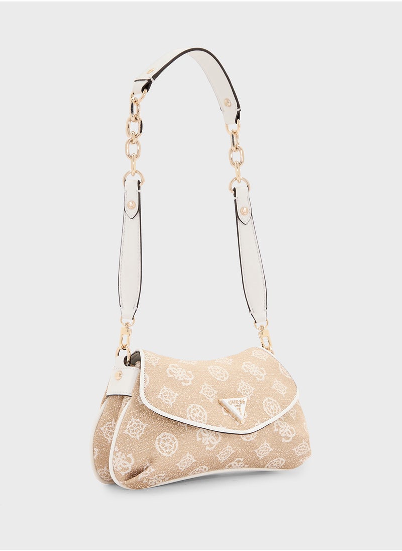 GUESS Beyza Flap Shoulder Bag  - Image 3