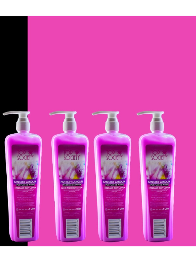 4 Pieces Fantasy Lanolin Hand And Body Lotion 1 Litre - pzsku/Z29CA59D4F793E9AB836EZ/45/_/1671297221/426db873-9f19-4b3b-8e7c-35b05b25a7d9