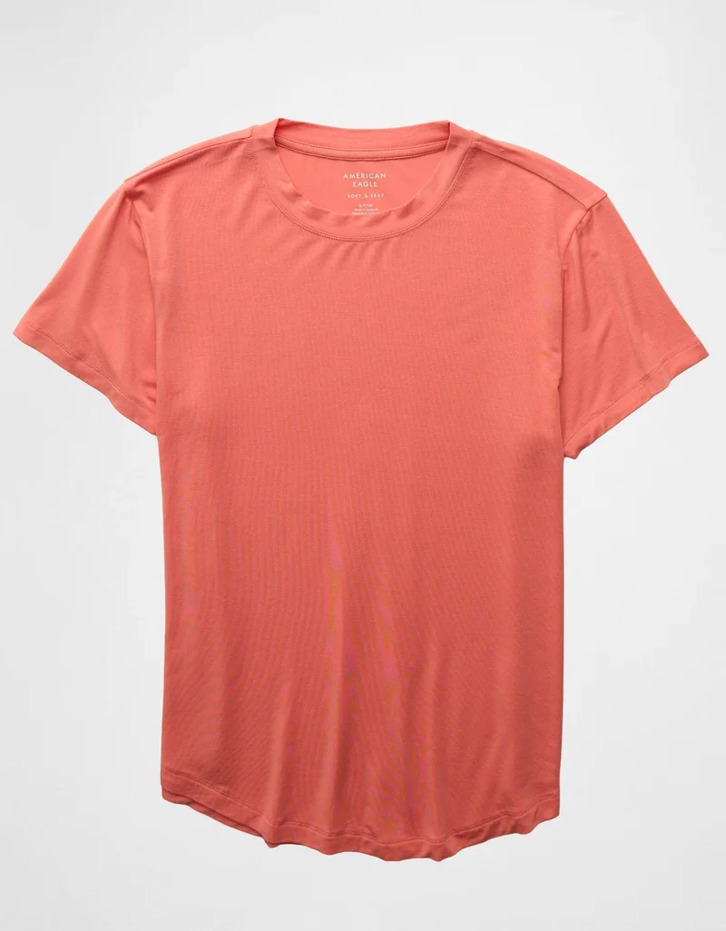 American Eagle  AE Soft & Sexy Classic T-Shirt for Women | Best Price UAE
