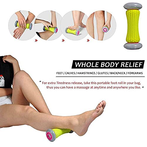 Bodylastics Foot Massage Roller for Plantar Fasciitis Pain Relief Ergonomic Designed for Reflexology Deep Tissue Muscle Revovery for Total Body (Foot Roller) - Image 5