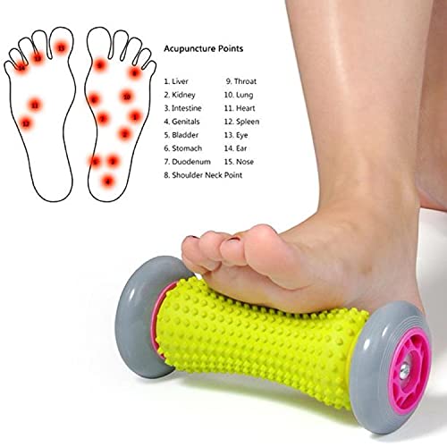 Bodylastics Foot Massage Roller for Plantar Fasciitis Pain Relief Ergonomic Designed for Reflexology Deep Tissue Muscle Revovery for Total Body (Foot Roller) - Image 3