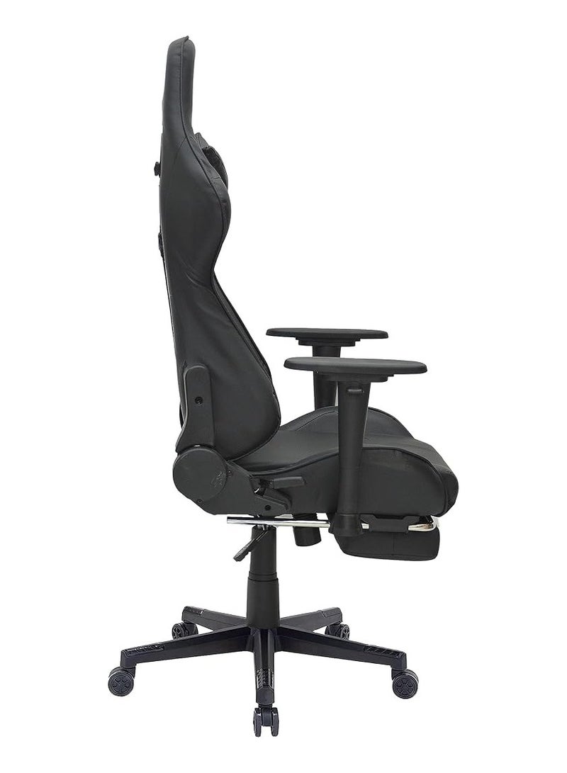 Generic Multi Home Furniture Modern design Best Executive gaming chair MH-8886-Black for Video Gaming Chair for Pc with fully reclining back and head rest amd footrest and soft leather (Black)  - Image 5