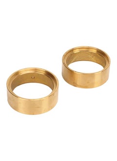 2 PCS RC Brass Internal Beadlock Clamp Ring for FMS FCX24 1/18 1/24 RC Car Replacement Wheel Hub Weight Ring