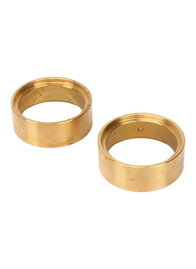 Thoraya - 2 PCS RC Brass Internal Beadlock Clamp Ring for FMS FCX24 1/18 1/24 RC Car Replacement Wheel Hub Weight Ring - Image 1