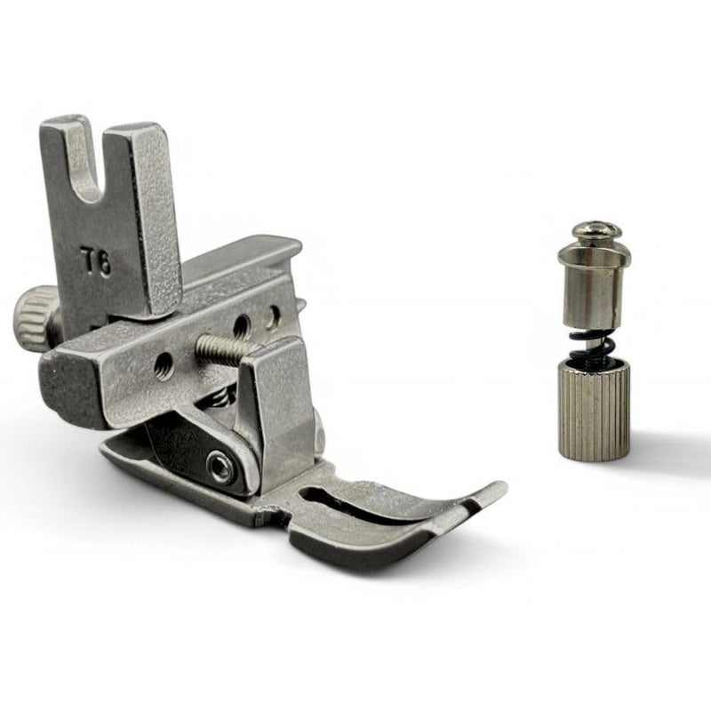ZENITH T6 6-in-1 Universal Metal Presser Foot Set with Quick Change Screw, Industrial Sewing Machine Accessories for Jack F4, Juki etc - Image 1