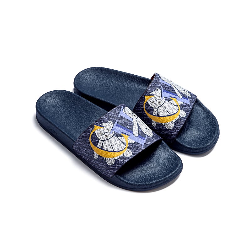 CHHC Classic Cartoon Bear Slippers - Unisex Outdoor Sandals, INS Style Home and Beach  Slippers