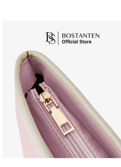 Bostanten Bostanten Ladies Shoulder Bag & Underarm Tote - Stylish & Durable Handbag for Women / Pink Color  - Image 4
