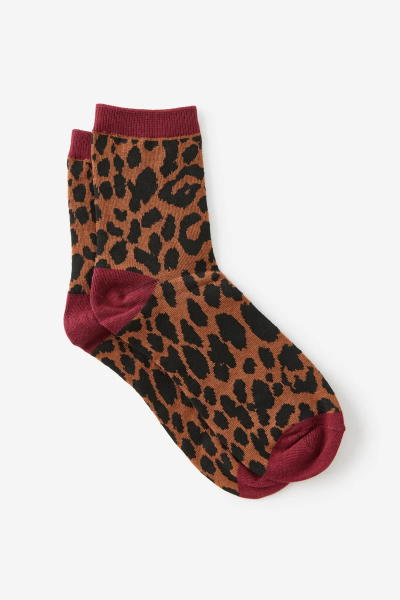 Typo Mid Crew Socks