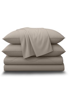 Neyam Neyam Cooling Bed Set, keeps it cool at during summer night to give you a comfortable feeling and allow for deep sleep, Q-Max 0.42 degrees which means it is one of the most cool fabric.  - Image 1