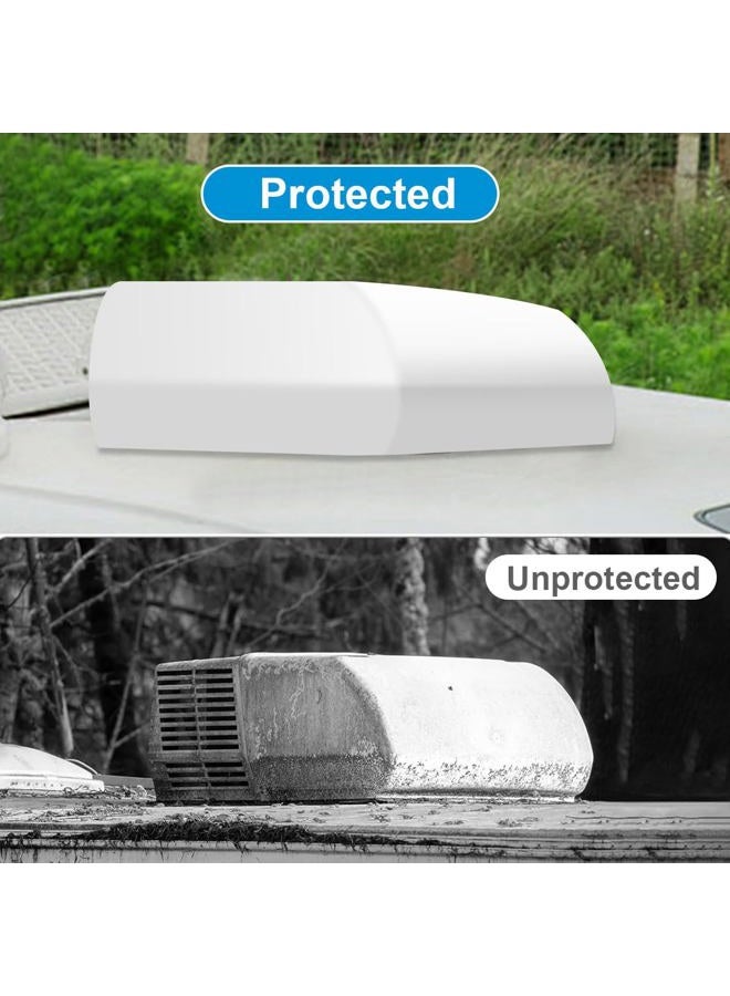 MQLD RV Air Conditioner Winter Cover Outside Camper Travel Trailer AC Covers for Roof, Compatible with Dometic Brisk II,Coleman Mach I, II, III, Mach 3 Plus - A/C Dust Proof Protective Cover Accessories - Image 5