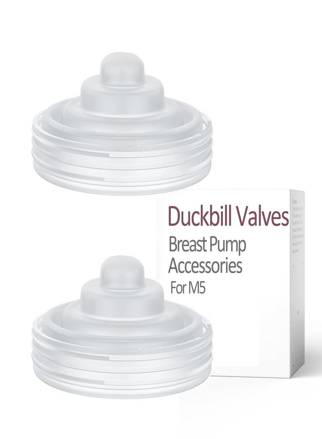 Durceler Replacement 2 Piece Silicone Membrane/Diaphragm Compatible with Momcozy M5 Wearable Breast Pump, Pump Seal, Accessories Made by Durceler, Not Original Momcozy Pump Parts - Image 1