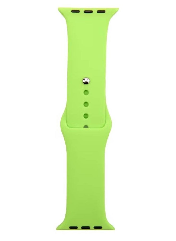 Apple Watch Band 45mm Soft Silicone Sport Band Replacement Wrist Strap Compatible for iWatch Apple Watch Series 7 (45mm) - Image 2